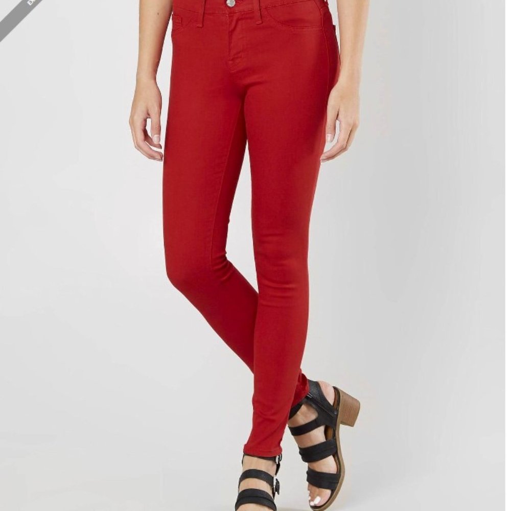 Flying Monkey Mid-Rise Ankle Skinny Stretch Jean